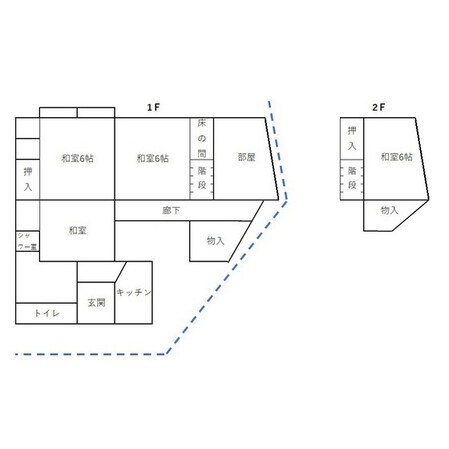 清水町貸家の物件間取画像